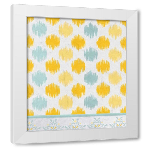 Sunny Day White Modern Wood Framed Art Print by Allen, Kimberly