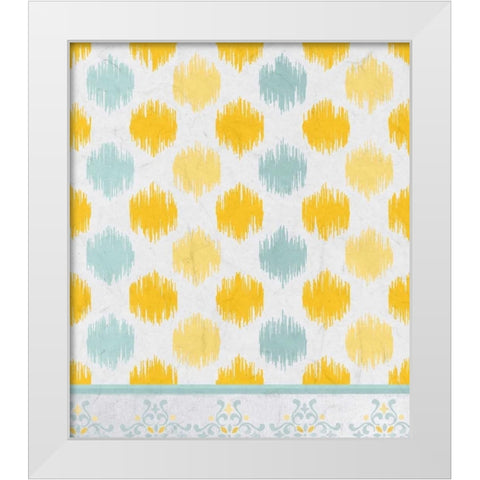 Sunny Day White Modern Wood Framed Art Print by Allen, Kimberly