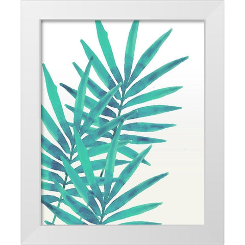 In the Summer 1 White Modern Wood Framed Art Print by Kimberly, Allen