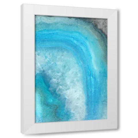Shades 2 White Modern Wood Framed Art Print by Kimberly, Allen
