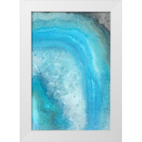 Shades 2 White Modern Wood Framed Art Print by Kimberly, Allen
