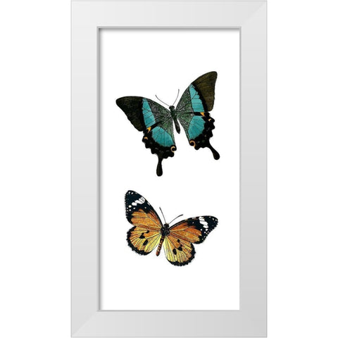 Fly Free 2 White Modern Wood Framed Art Print by Kimberly, Allen