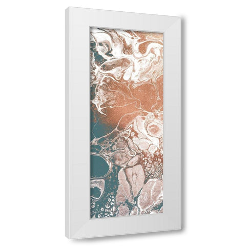 Bubble 2 White Modern Wood Framed Art Print by Kimberly, Allen