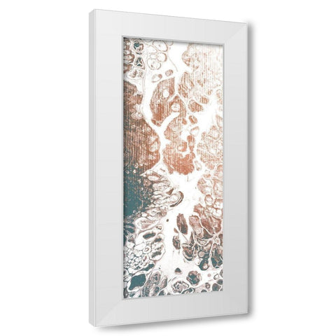 Bubble 3 White Modern Wood Framed Art Print by Kimberly, Allen