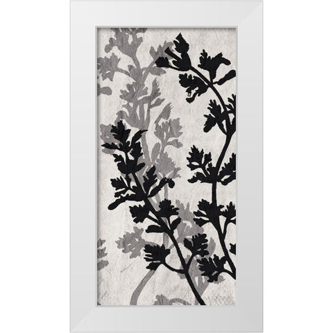 Branches 4 V2 White Modern Wood Framed Art Print by Allen, Kimberly