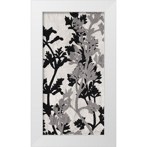 Branches 5 V2 White Modern Wood Framed Art Print by Allen, Kimberly