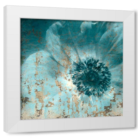 Seaside Bloom White Modern Wood Framed Art Print by Allen, Kimberly