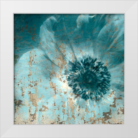 Seaside Bloom White Modern Wood Framed Art Print by Allen, Kimberly