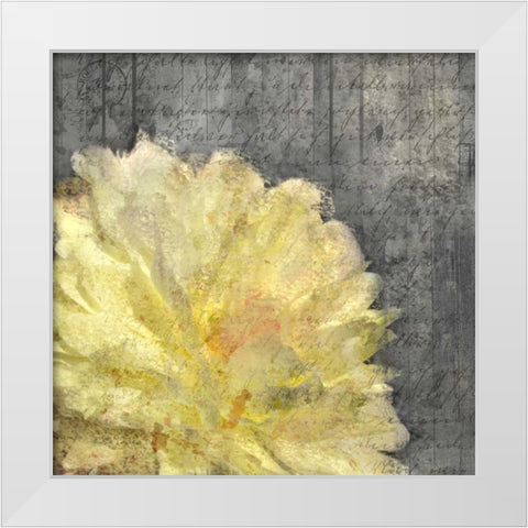In Nature Yellow White Modern Wood Framed Art Print by Allen, Kimberly