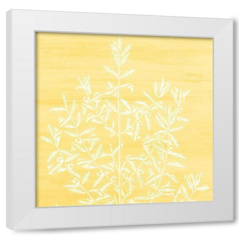 Botanical Bright 2 White Modern Wood Framed Art Print by Kimberly, Allen