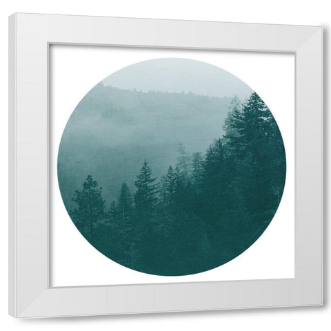 Forest Dreams 1 White Modern Wood Framed Art Print by Kimberly, Allen