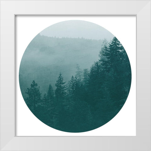 Forest Dreams 1 White Modern Wood Framed Art Print by Kimberly, Allen