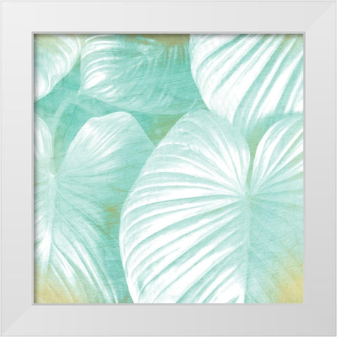 Tropics 2 White Modern Wood Framed Art Print by Kimberly, Allen