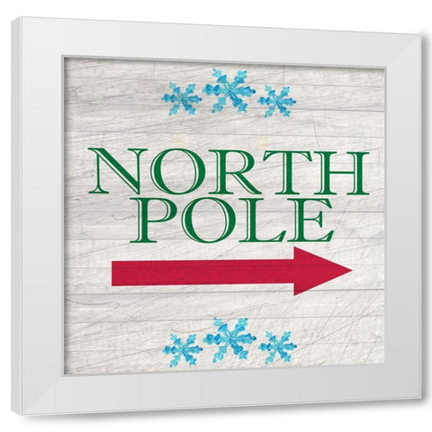 Nostalgic Christmas 12 White Modern Wood Framed Art Print by Kimberly, Allen