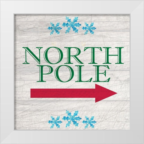 Nostalgic Christmas 12 White Modern Wood Framed Art Print by Kimberly, Allen