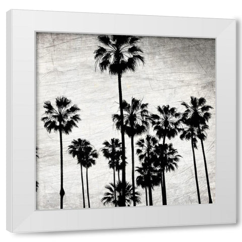Dusky Beach White Modern Wood Framed Art Print by Kimberly, Allen
