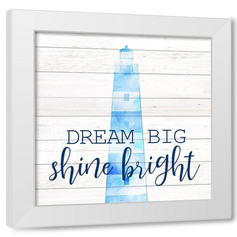 Coastal Life 2 White Modern Wood Framed Art Print by Kimberly, Allen