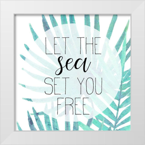 Sunsets 2 White Modern Wood Framed Art Print by Kimberly, Allen