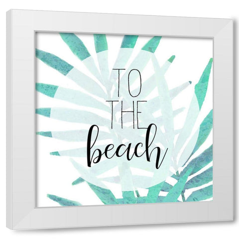 Sunsets 3 White Modern Wood Framed Art Print by Kimberly, Allen