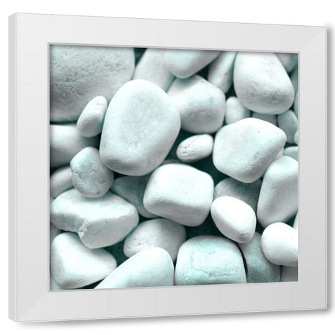 Inhale Exhale 1 White Modern Wood Framed Art Print by Kimberly, Allen