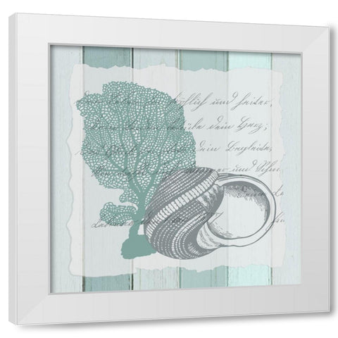 Live in the Sun 4 White Modern Wood Framed Art Print by Kimberly, Allen
