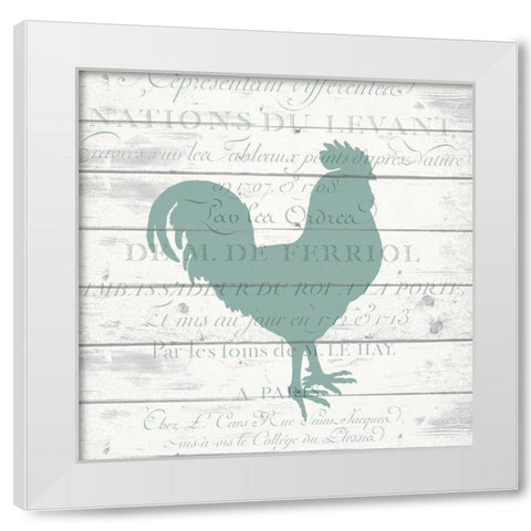 Farm Life A White Modern Wood Framed Art Print by Kimberly, Allen