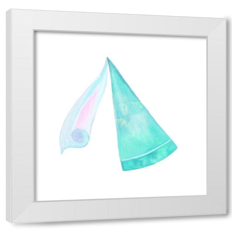 Once Upon 1 White Modern Wood Framed Art Print by Kimberly, Allen