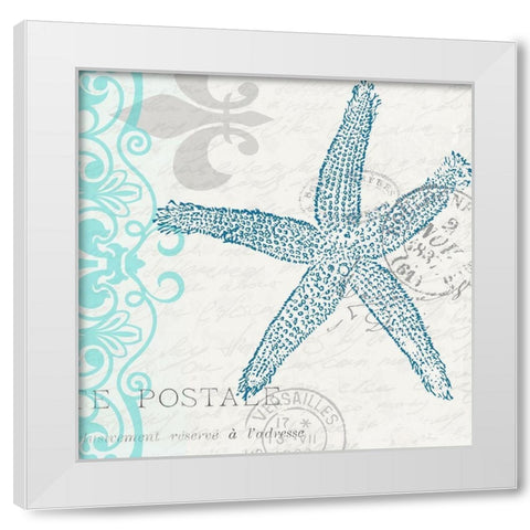 Lucky Enough 5 White Modern Wood Framed Art Print by Kimberly, Allen