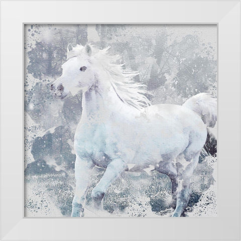 Free White Modern Wood Framed Art Print by Allen, Kimberly