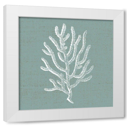 Ocean Blues 1 White Modern Wood Framed Art Print by Allen, Kimberly