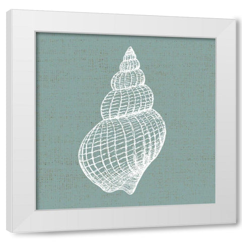 Ocean Blues 2 White Modern Wood Framed Art Print by Allen, Kimberly