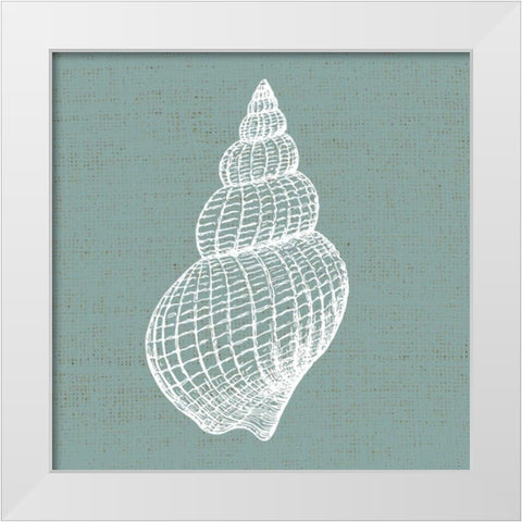 Ocean Blues 2 White Modern Wood Framed Art Print by Allen, Kimberly