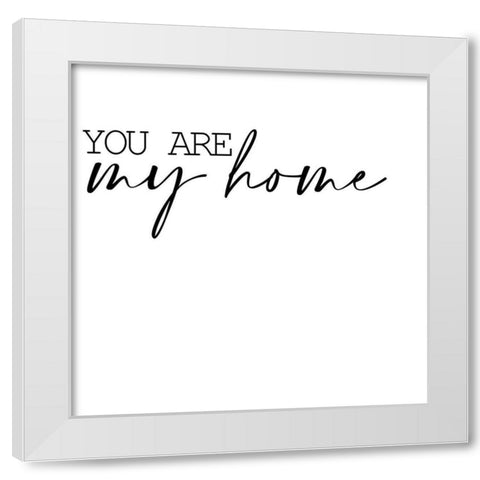 You Are 1 White Modern Wood Framed Art Print by Allen, Kimberly
