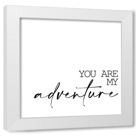 You Are 2 White Modern Wood Framed Art Print by Allen, Kimberly