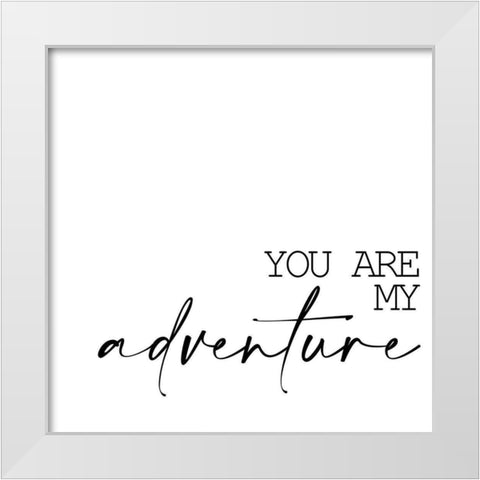 You Are 2 White Modern Wood Framed Art Print by Allen, Kimberly