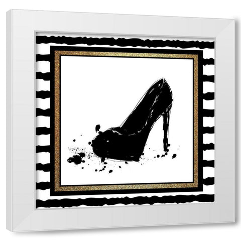 Love Fashion 2 White Modern Wood Framed Art Print by Allen, Kimberly