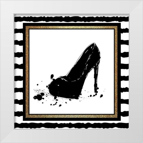 Love Fashion 2 White Modern Wood Framed Art Print by Allen, Kimberly