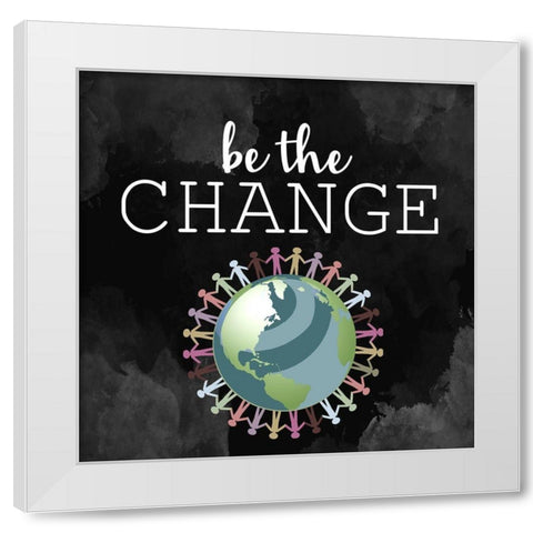 Change White Modern Wood Framed Art Print by Allen, Kimberly
