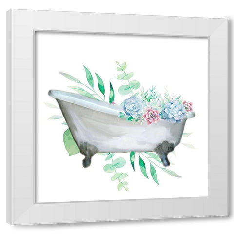 Relax Recharge 2 White Modern Wood Framed Art Print by Allen, Kimberly