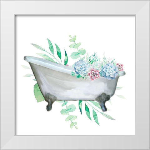 Relax Recharge 2 White Modern Wood Framed Art Print by Allen, Kimberly