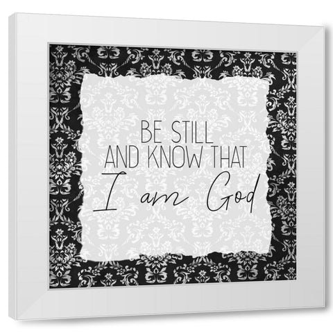 He Restores 2 White Modern Wood Framed Art Print by Allen, Kimberly