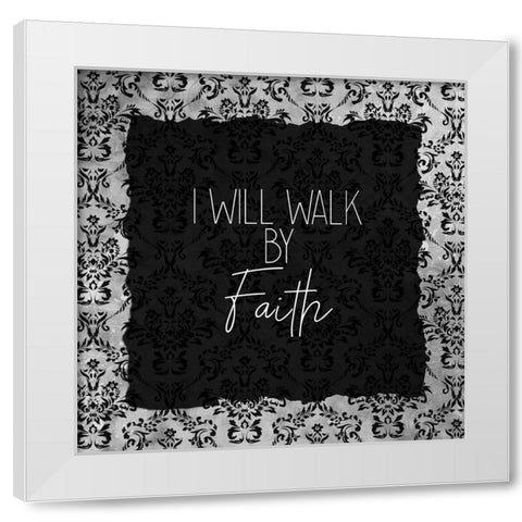 He Restores 3 White Modern Wood Framed Art Print by Allen, Kimberly
