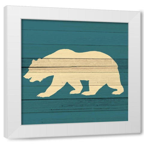 Little Man 3 White Modern Wood Framed Art Print by Allen, Kimberly