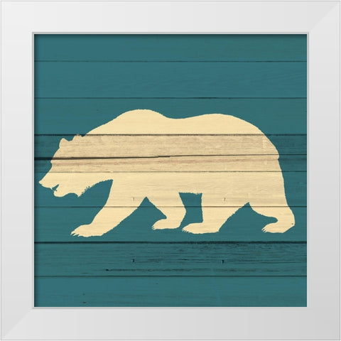 Little Man 3 White Modern Wood Framed Art Print by Allen, Kimberly