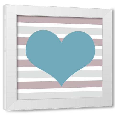 Fairytale Princess 3 White Modern Wood Framed Art Print by Allen, Kimberly