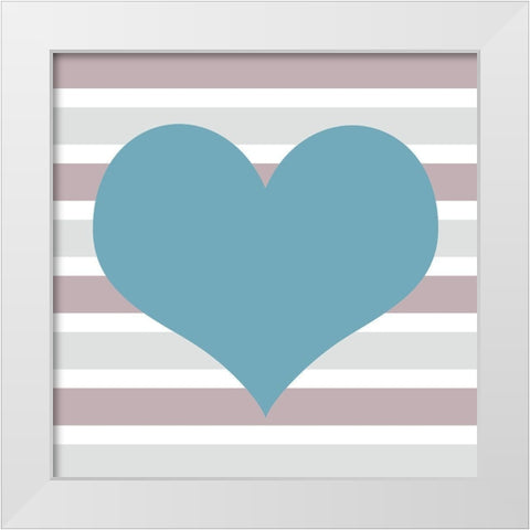 Fairytale Princess 3 White Modern Wood Framed Art Print by Allen, Kimberly