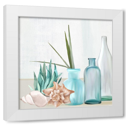 Escape Seaside 2 White Modern Wood Framed Art Print by Allen, Kimberly