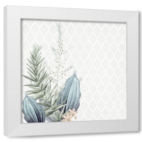 Blessings 4 White Modern Wood Framed Art Print by Allen, Kimberly
