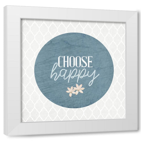 Blessings 10 White Modern Wood Framed Art Print by Allen, Kimberly