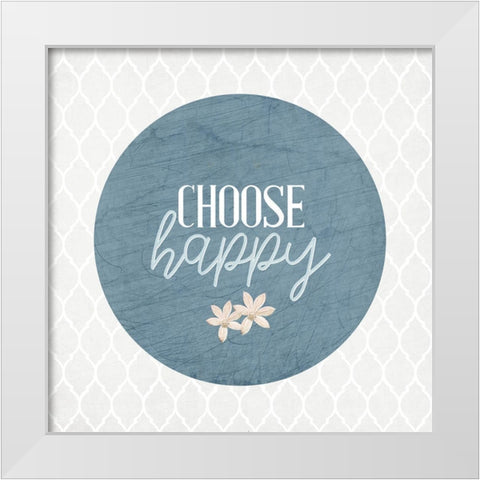 Blessings 10 White Modern Wood Framed Art Print by Allen, Kimberly